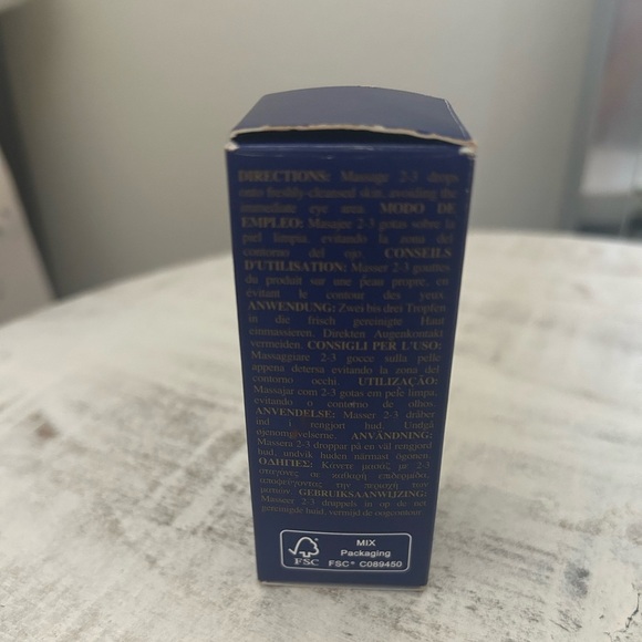 Kiehl's Midnight Recovery Concentrate in Deep Blue 0.5 oz 15 ML New in Box - Picture 4 of 7